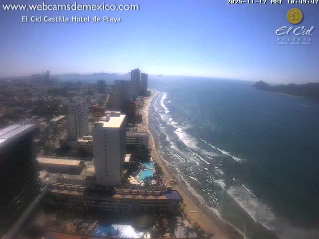 Mazatlan/Mazatlán City & Beach Live Cam - Mazatlan, Sinaloa, Mexico
