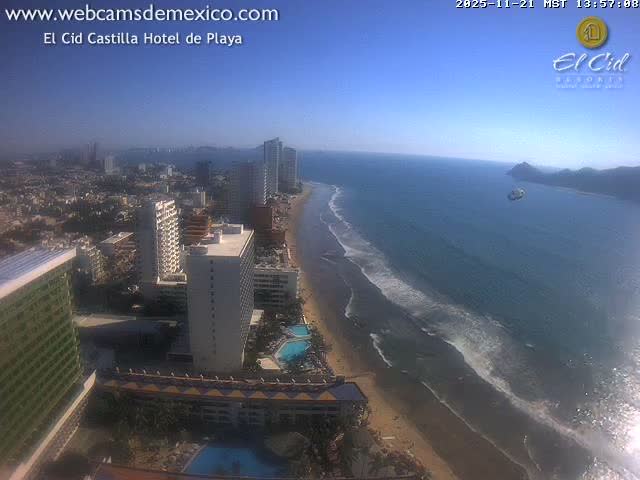 Mazatlan/Mazatlán City & Beach Live Cam - Mazatlan, Sinaloa, Mexico