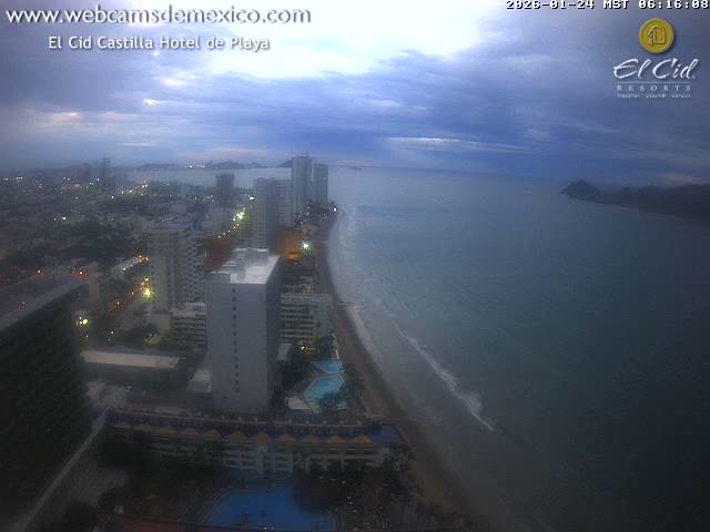 Mazatlan/Mazatlán City & Beach Live Cam - Mazatlan, Sinaloa, Mexico