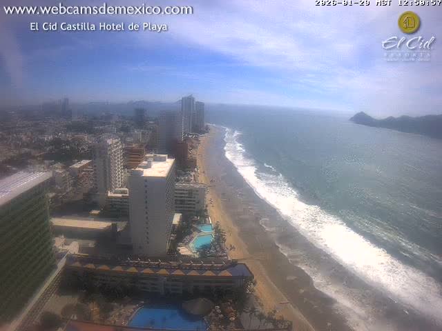 Mazatlan/Mazatlán City & Beach Live Cam - Mazatlan, Sinaloa, Mexico