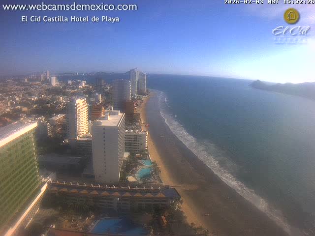 Mazatlan/Mazatlán City & Beach Live Cam - Mazatlan, Sinaloa, Mexico