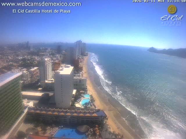 Mazatlan/Mazatlán City & Beach Live Cam - Mazatlan, Sinaloa, Mexico