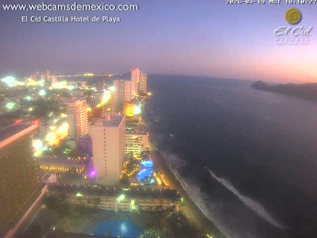 Mazatlan/Mazatlán City & Beach Live Cam - Mazatlan, Sinaloa, Mexico