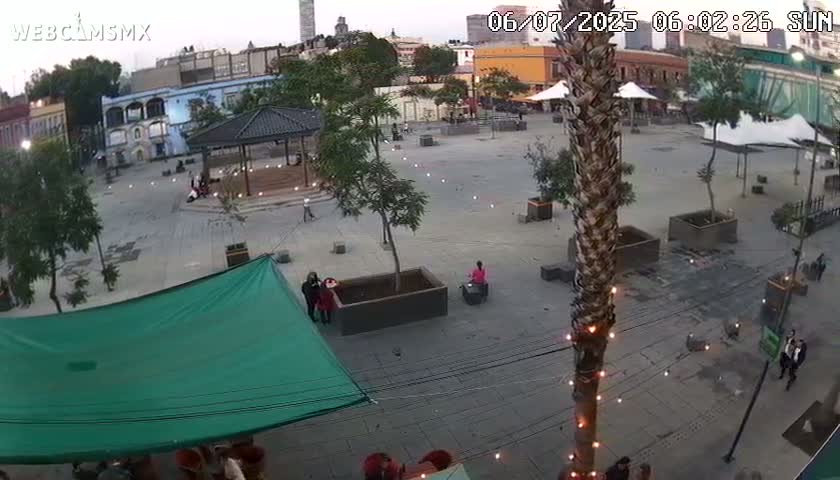 Plaza Garibaldi Square Live Cam - Cuauhtemoc, Ciudad de Mexico, Mexico