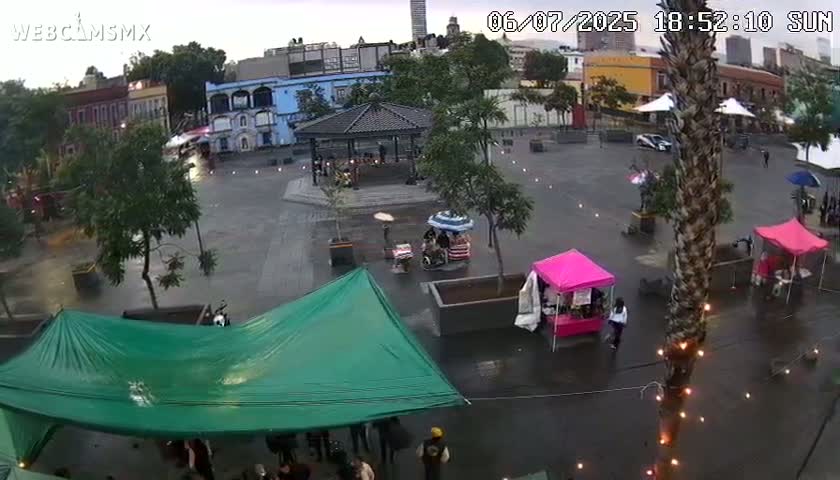 Plaza Garibaldi Square Live Cam - Cuauhtemoc, Ciudad de Mexico, Mexico