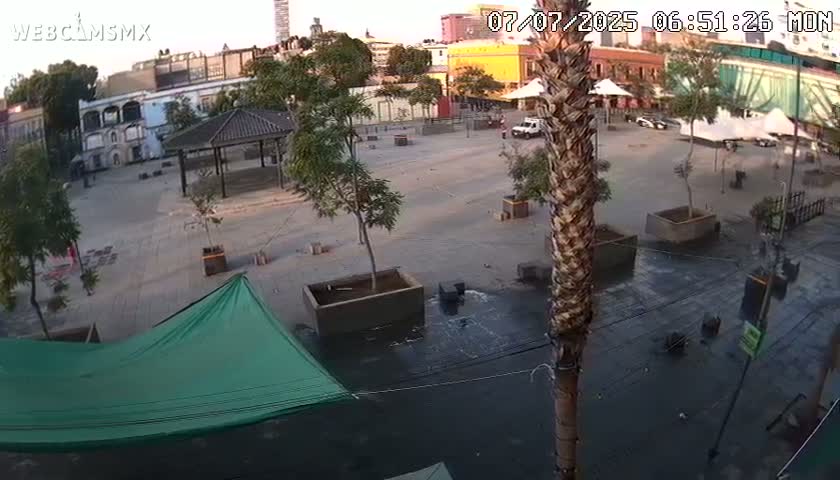 Plaza Garibaldi Square Live Cam - Cuauhtemoc, Ciudad de Mexico, Mexico