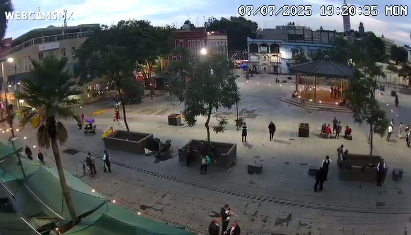 Plaza Garibaldi Square Live Cam - Cuauhtemoc, Ciudad de Mexico, Mexico