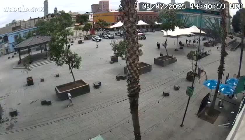 Plaza Garibaldi Square Live Cam - Cuauhtemoc, Ciudad de Mexico, Mexico