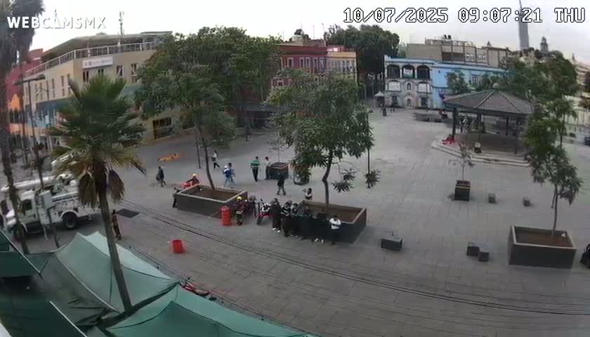 Plaza Garibaldi Square Live Cam - Cuauhtemoc, Ciudad de Mexico, Mexico