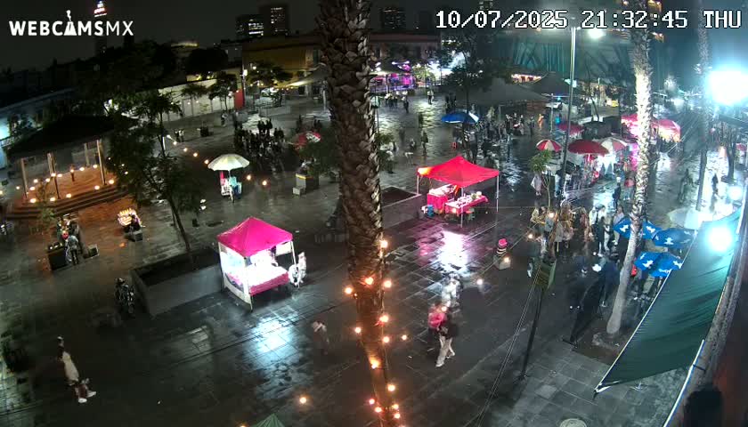 Plaza Garibaldi Square Live Cam - Cuauhtemoc, Ciudad de Mexico, Mexico