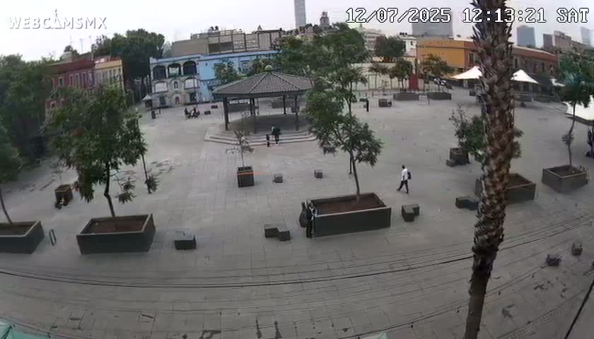 Plaza Garibaldi Square Live Cam - Cuauhtemoc, Ciudad de Mexico, Mexico