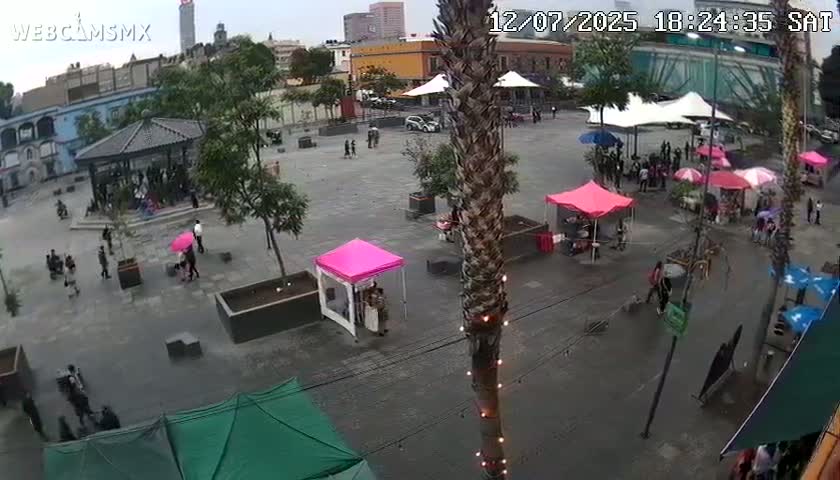 Plaza Garibaldi Square Live Cam - Cuauhtemoc, Ciudad de Mexico, Mexico