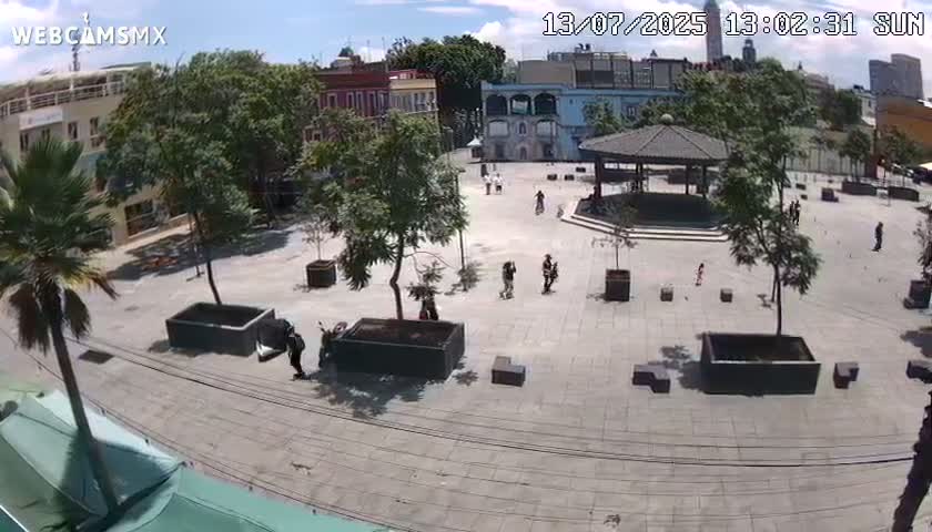 Plaza Garibaldi Square Live Cam - Cuauhtemoc, Ciudad de Mexico, Mexico