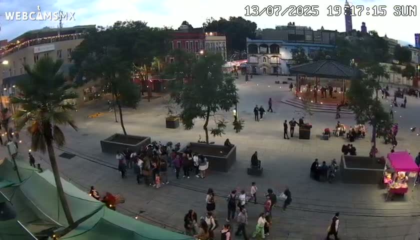 Plaza Garibaldi Square Live Cam - Cuauhtemoc, Ciudad de Mexico, Mexico