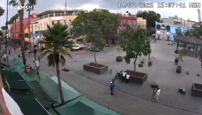 Plaza Garibaldi Square Live Cam - Cuauhtemoc, Ciudad de Mexico, Mexico