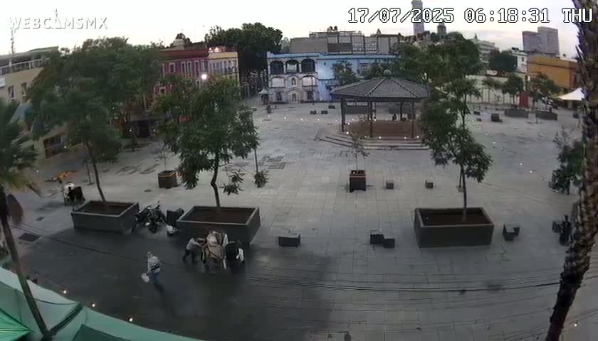 Plaza Garibaldi Square Live Cam - Cuauhtemoc, Ciudad de Mexico, Mexico
