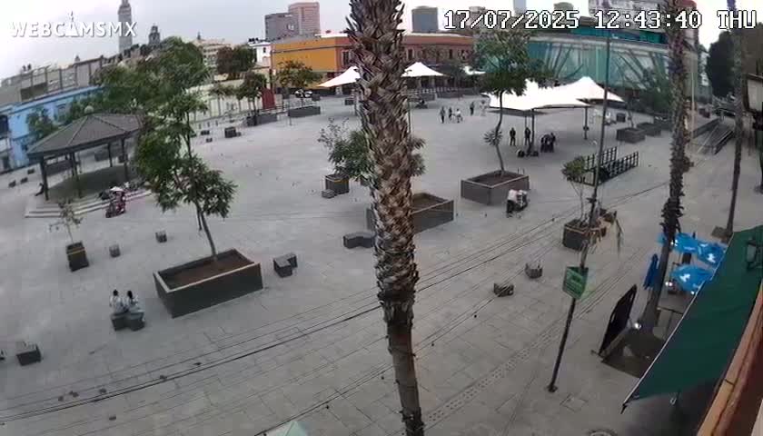 Plaza Garibaldi Square Live Cam - Cuauhtemoc, Ciudad de Mexico, Mexico
