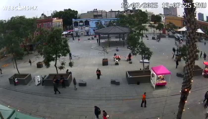 Plaza Garibaldi Square Live Cam - Cuauhtemoc, Ciudad de Mexico, Mexico