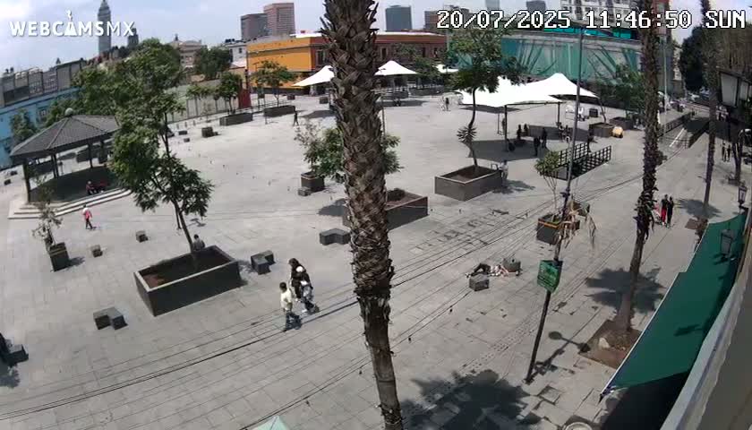 Plaza Garibaldi Square Live Cam - Cuauhtemoc, Ciudad de Mexico, Mexico
