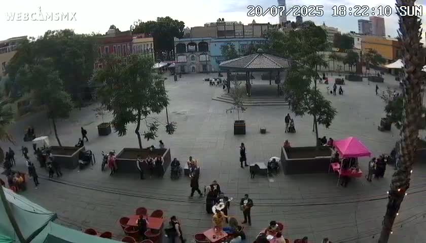 Plaza Garibaldi Square Live Cam - Cuauhtemoc, Ciudad de Mexico, Mexico