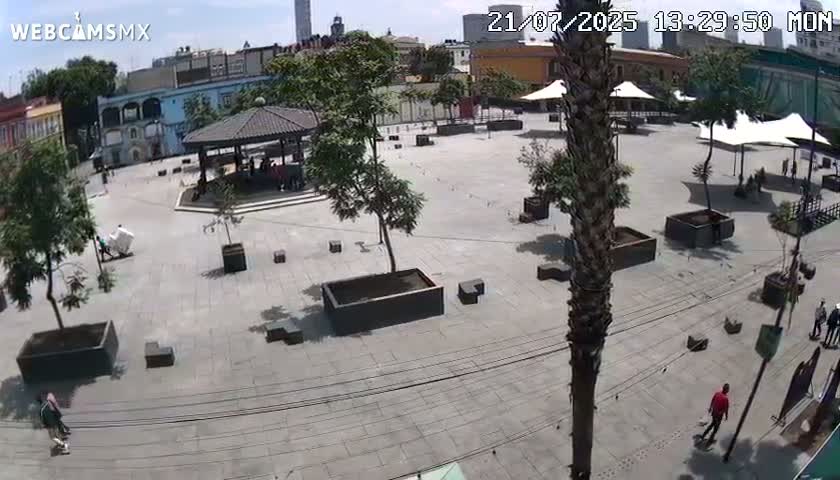 Plaza Garibaldi Square Live Cam - Cuauhtemoc, Ciudad de Mexico, Mexico