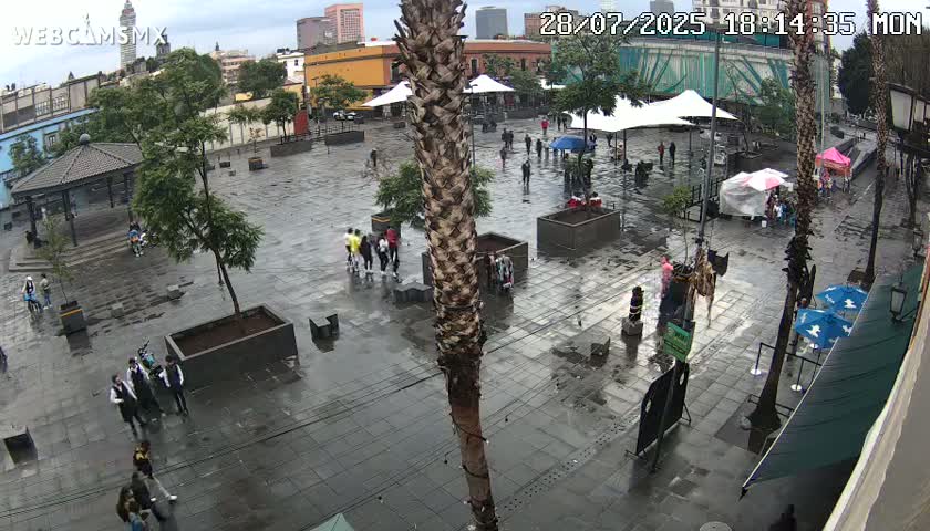Plaza Garibaldi Square Live Cam - Cuauhtemoc, Ciudad de Mexico, Mexico