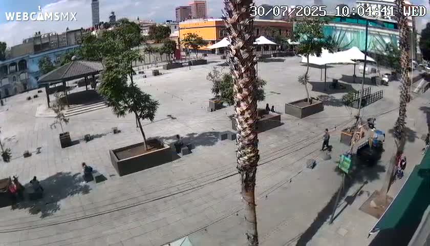Plaza Garibaldi Square Live Cam - Cuauhtemoc, Ciudad de Mexico, Mexico