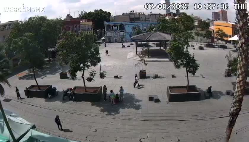 Plaza Garibaldi Square Live Cam - Cuauhtemoc, Ciudad de Mexico, Mexico