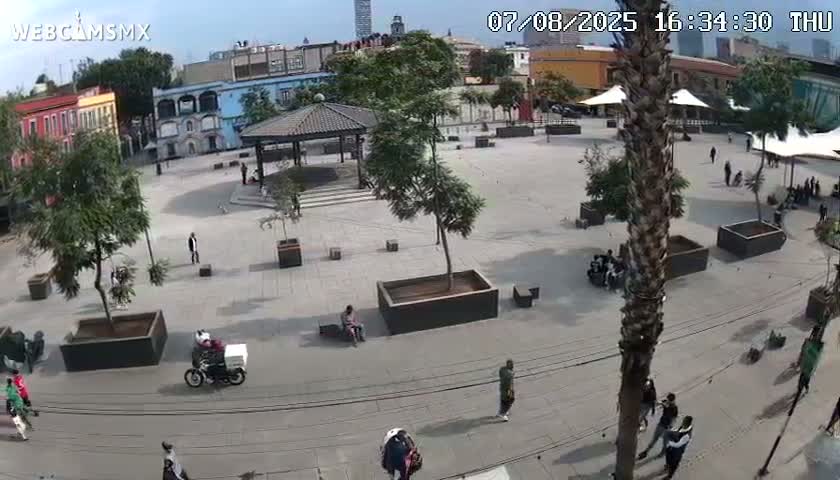 Plaza Garibaldi Square Live Cam - Cuauhtemoc, Ciudad de Mexico, Mexico