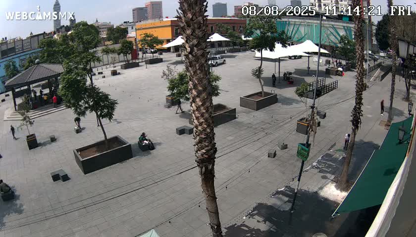 Plaza Garibaldi Square Live Cam - Cuauhtemoc, Ciudad de Mexico, Mexico