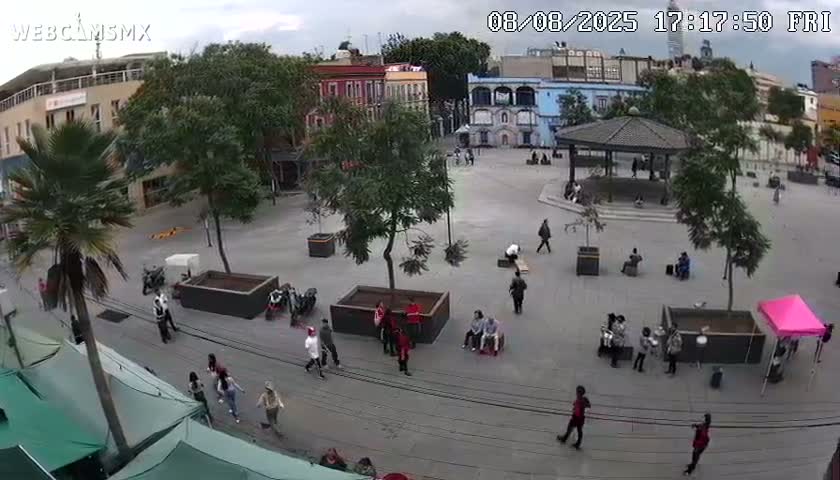 Plaza Garibaldi Square Live Cam - Cuauhtemoc, Ciudad de Mexico, Mexico