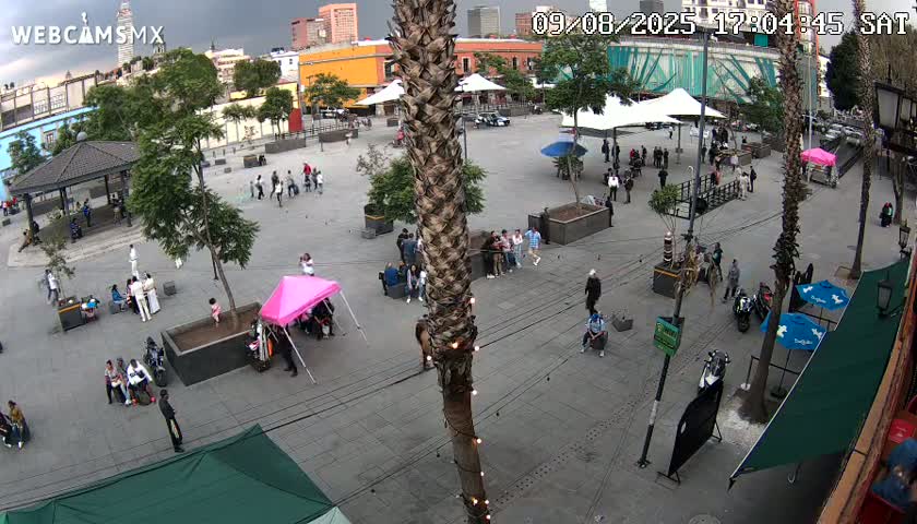 Plaza Garibaldi Square Live Cam - Cuauhtemoc, Ciudad de Mexico, Mexico