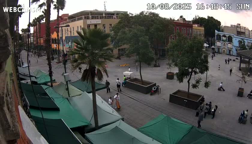 Plaza Garibaldi Square Live Cam - Cuauhtemoc, Ciudad de Mexico, Mexico