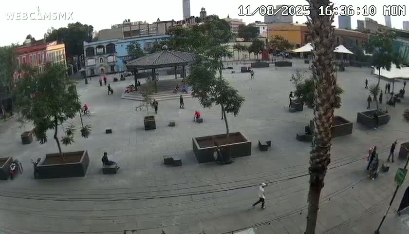 Plaza Garibaldi Square Live Cam - Cuauhtemoc, Ciudad de Mexico, Mexico