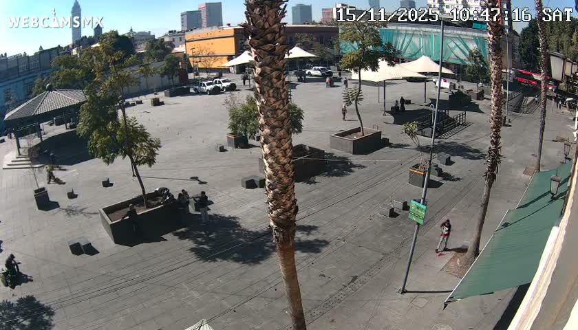 Plaza Garibaldi Square Live Cam - Cuauhtemoc, Ciudad de Mexico, Mexico