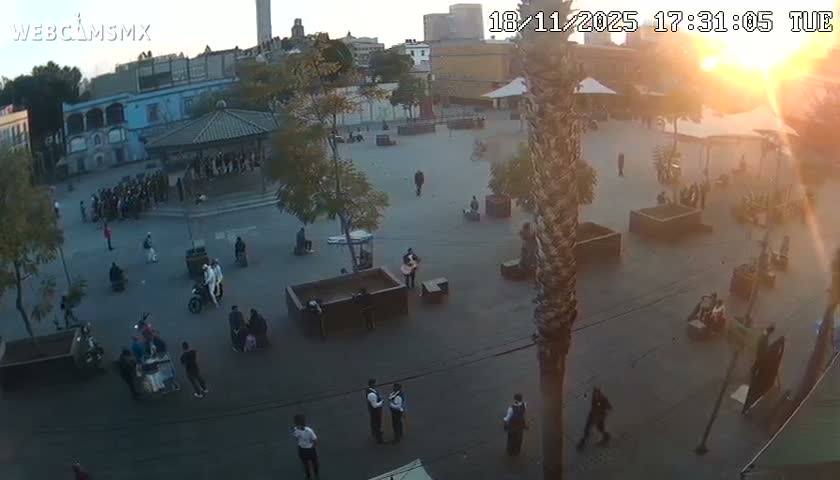 Plaza Garibaldi Square Live Cam - Cuauhtemoc, Ciudad de Mexico, Mexico