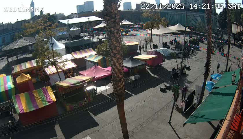 Plaza Garibaldi Square Live Cam - Cuauhtemoc, Ciudad de Mexico, Mexico