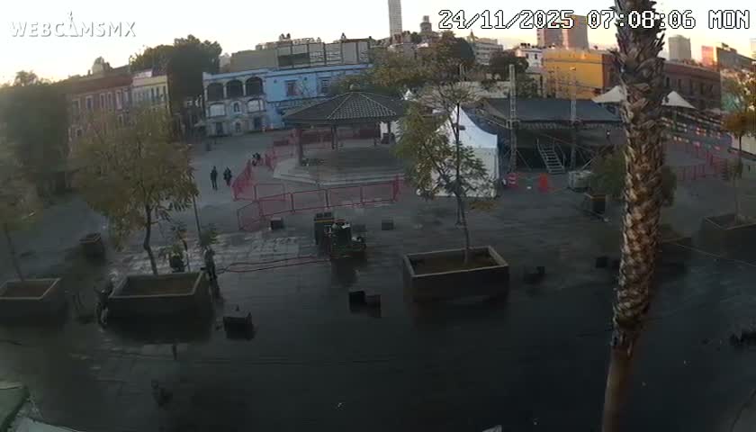 Plaza Garibaldi Square Live Cam - Cuauhtemoc, Ciudad de Mexico, Mexico