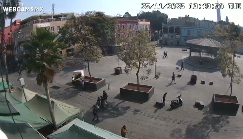 Plaza Garibaldi Square Live Cam - Cuauhtemoc, Ciudad de Mexico, Mexico