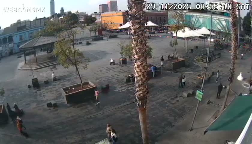 Plaza Garibaldi Square Live Cam - Cuauhtemoc, Ciudad de Mexico, Mexico