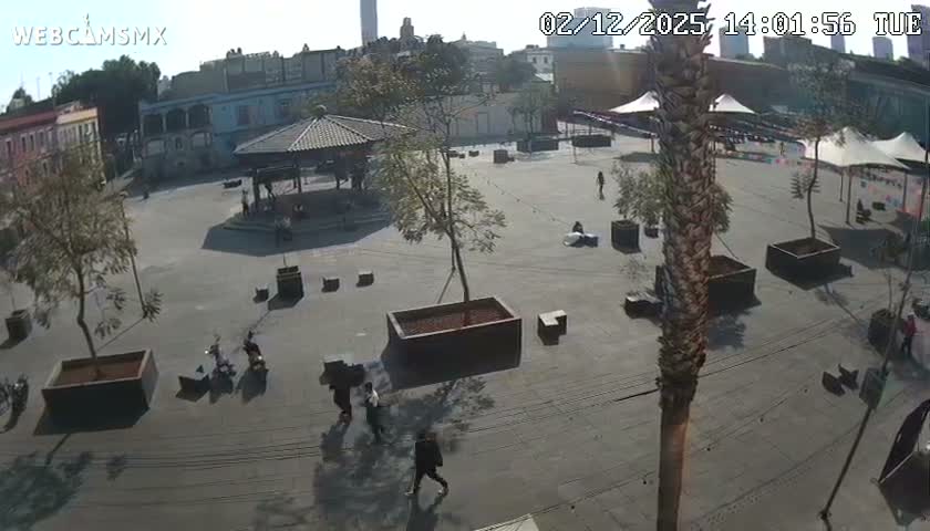 Plaza Garibaldi Square Live Cam - Cuauhtemoc, Ciudad de Mexico, Mexico