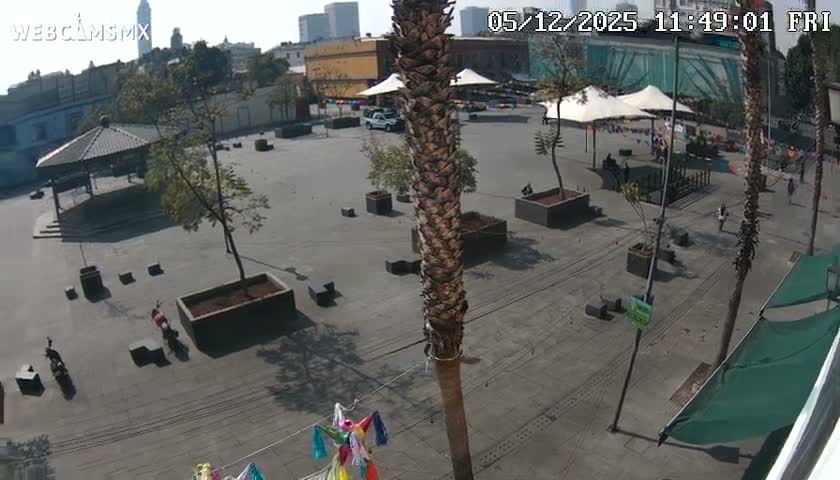 Plaza Garibaldi Square Live Cam - Cuauhtemoc, Ciudad de Mexico, Mexico