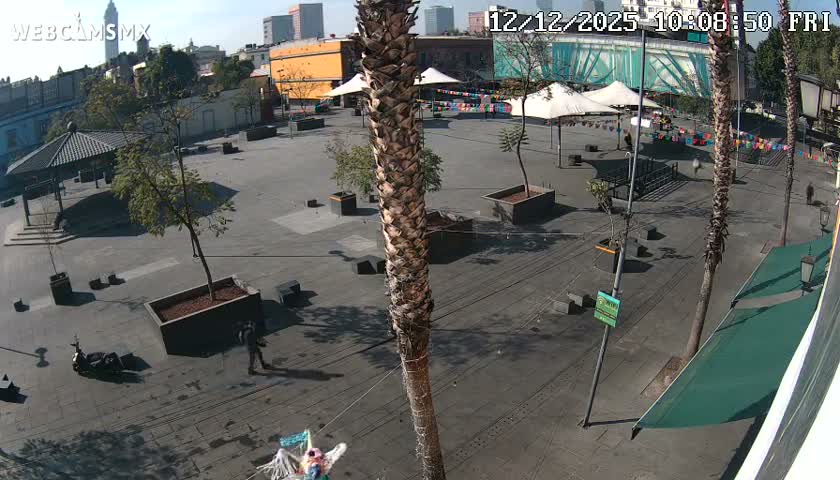 Plaza Garibaldi Square Live Cam - Cuauhtemoc, Ciudad de Mexico, Mexico