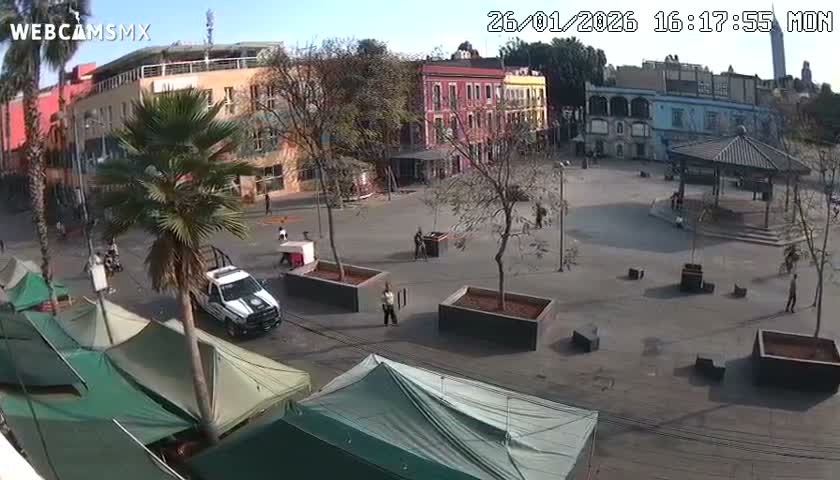 Plaza Garibaldi Square Live Cam - Cuauhtemoc, Ciudad de Mexico, Mexico