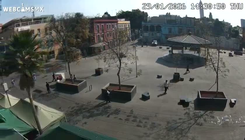 Plaza Garibaldi Square Live Cam - Cuauhtemoc, Ciudad de Mexico, Mexico