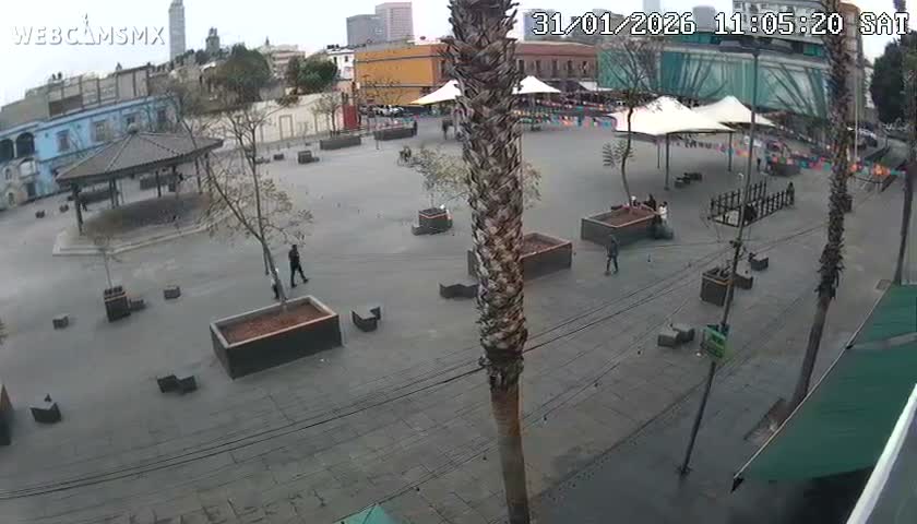 Plaza Garibaldi Square Live Cam - Cuauhtemoc, Ciudad de Mexico, Mexico