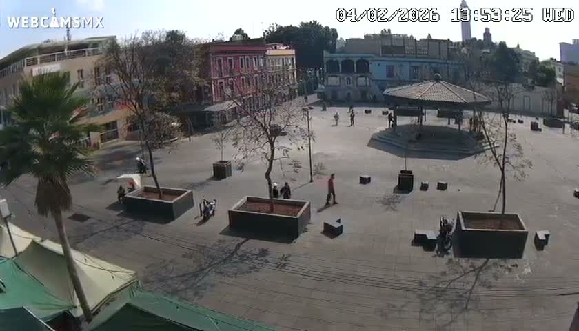 Plaza Garibaldi Square Live Cam - Cuauhtemoc, Ciudad de Mexico, Mexico