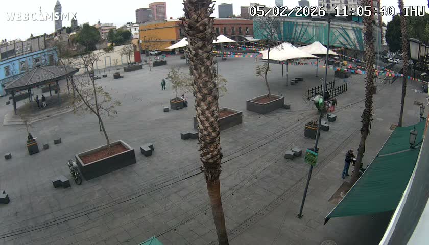 Plaza Garibaldi Square Live Cam - Cuauhtemoc, Ciudad de Mexico, Mexico