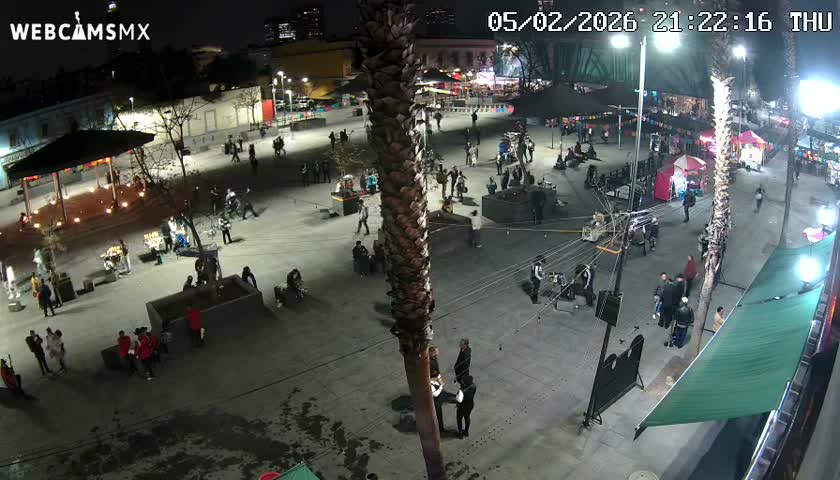 Plaza Garibaldi Square Live Cam - Cuauhtemoc, Ciudad de Mexico, Mexico