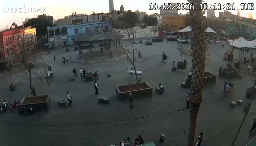 Plaza Garibaldi Square Live Cam - Cuauhtemoc, Ciudad de Mexico, Mexico